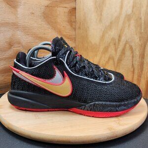 Nike Lebron James 20 Trinity Mens Black Low Basketball Shoes Sneakers Size 8